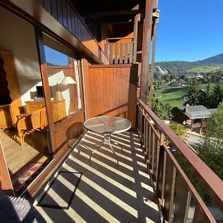 Appartement 4 Pers. Sur Les Pistes Avec Balcon Et Parking - Fr-1-459-193 La Clusaz